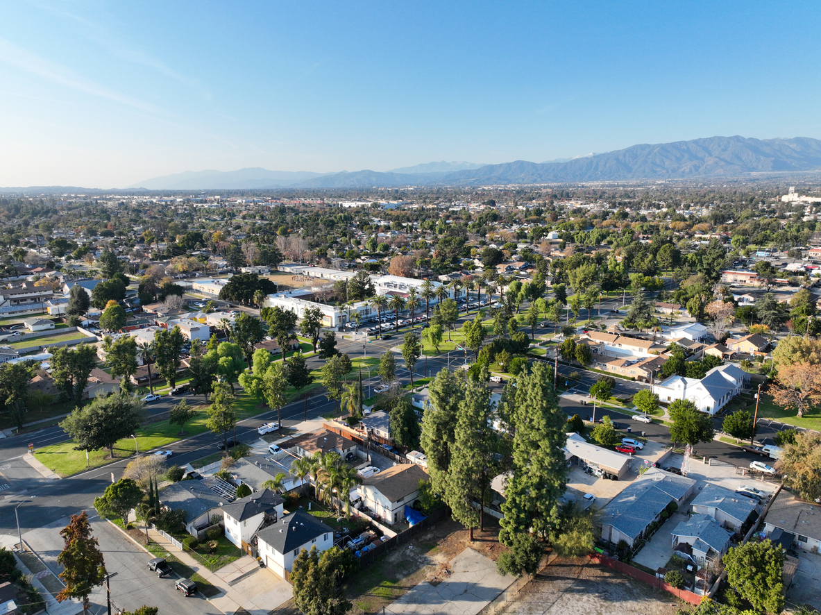 Panoramic Image of Ontario, CA